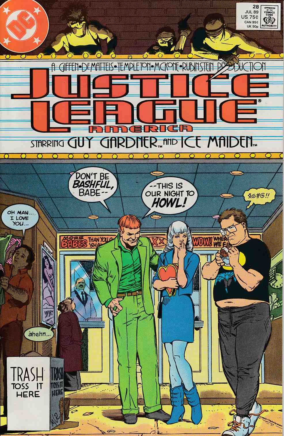 Justice League America #28 Very Fine (8.0) [DC Comic] LARGE