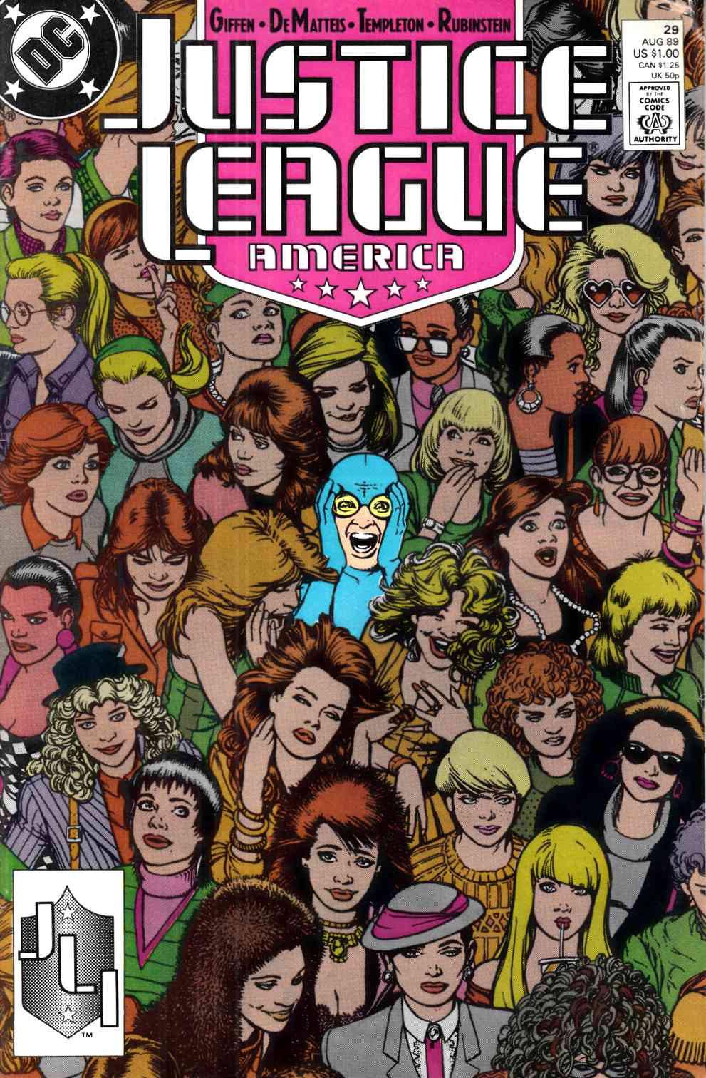 Justice League America #29 Very Good (4.0) [DC Comic] THUMBNAIL