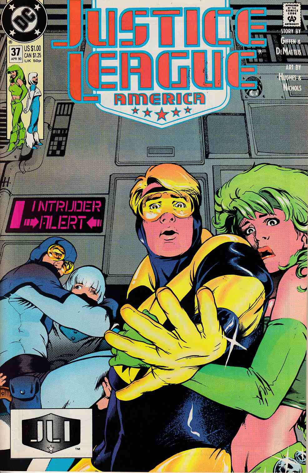 Justice League America #37 Very Fine (8.0) [DC Comic] LARGE