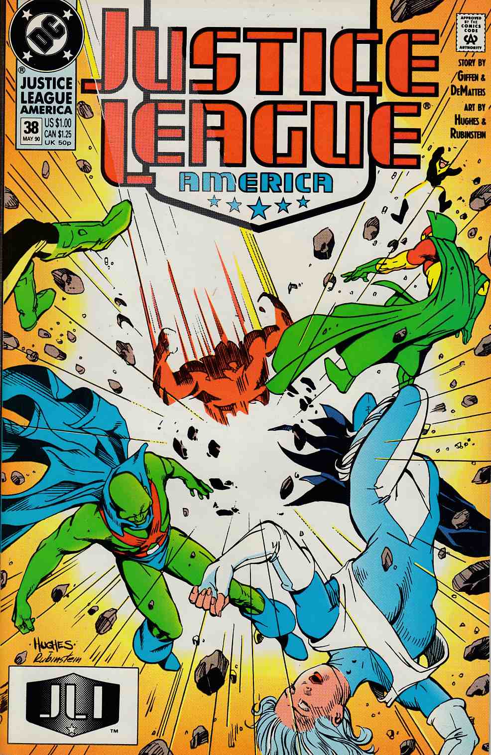 Justice League America #38 Very Fine () [DC Comic] –   Online Store