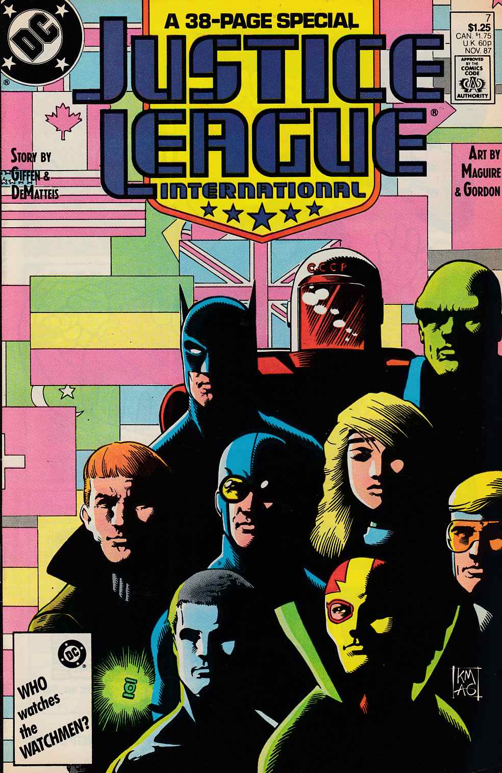Justice League America #7 Very Fine Minus (7.5) [DC Comic] LARGE
