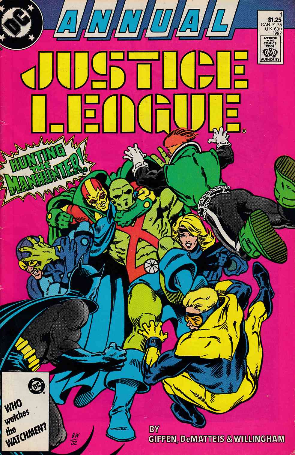 Justice League America Annual #1 Very Good (4.0) [DC Comic] LARGE