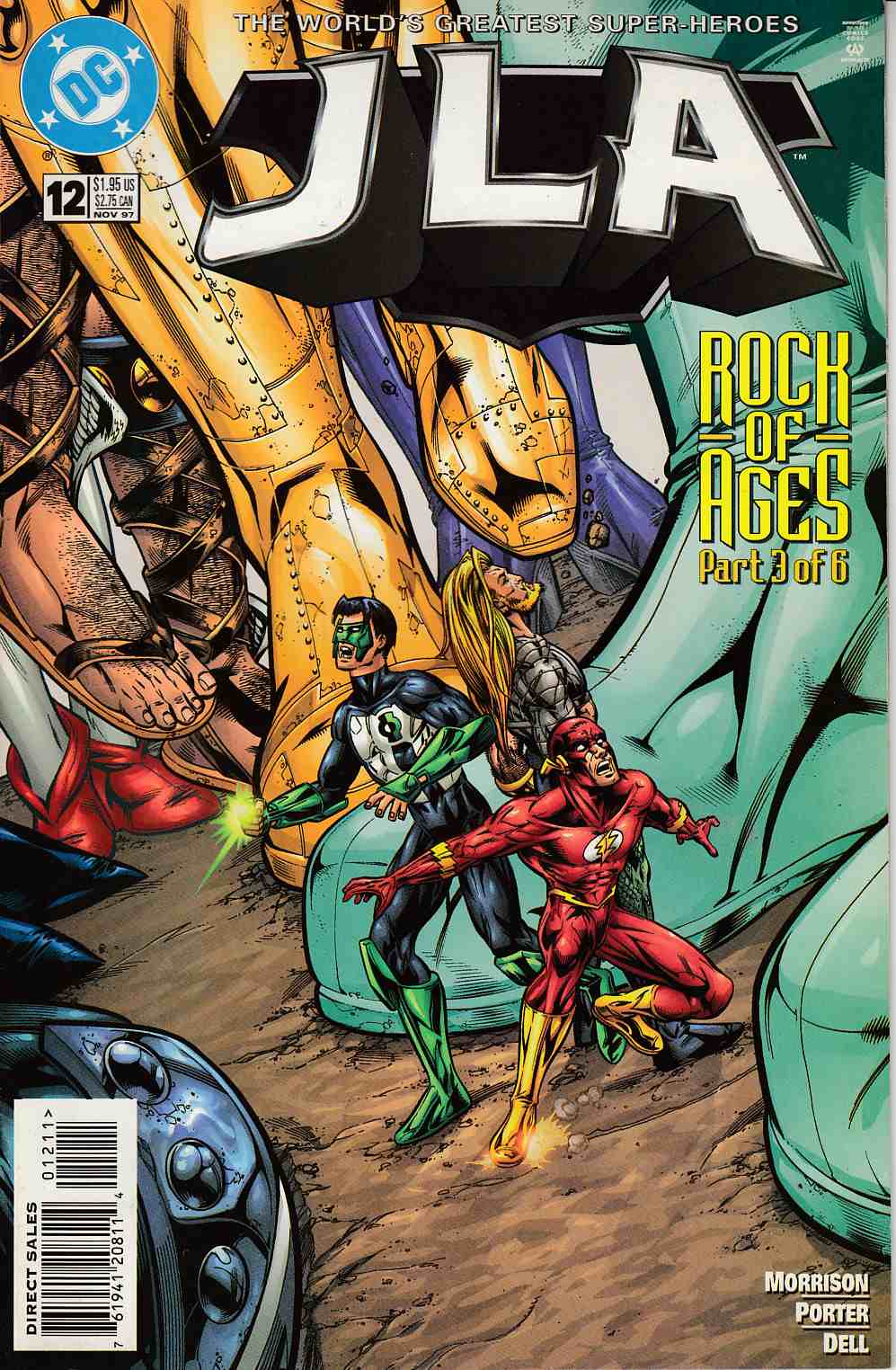 JLA #12 Very Fine (8.0) [DC Comic] LARGE