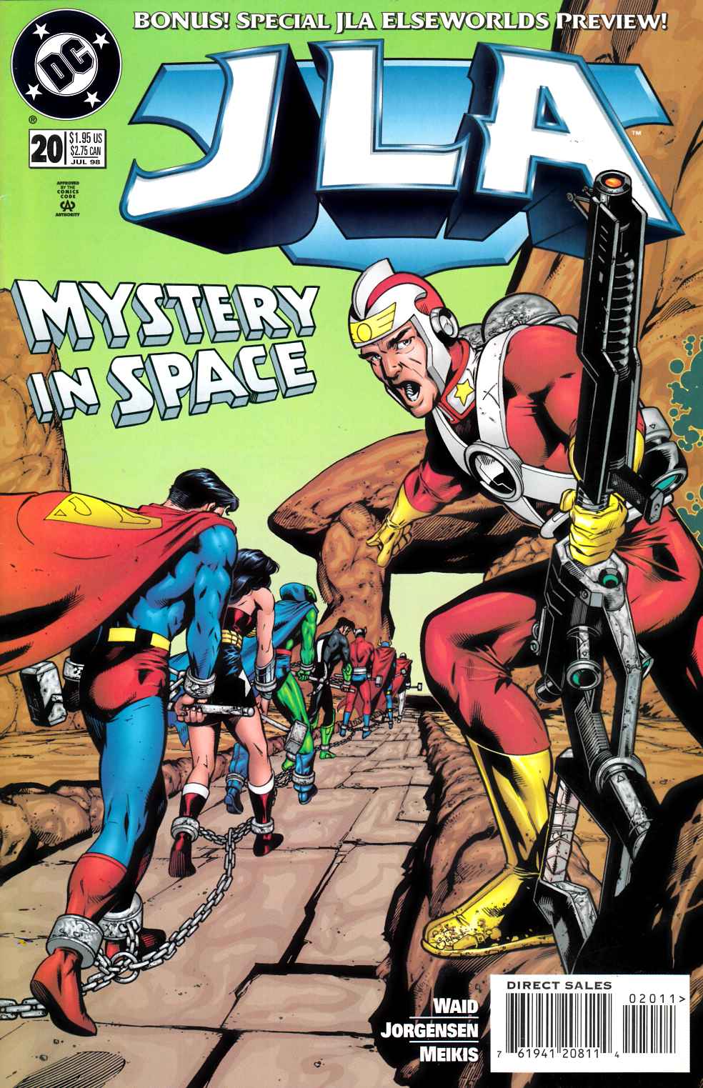 JLA #20 Near Mint (9.4) [DC Comic] THUMBNAIL