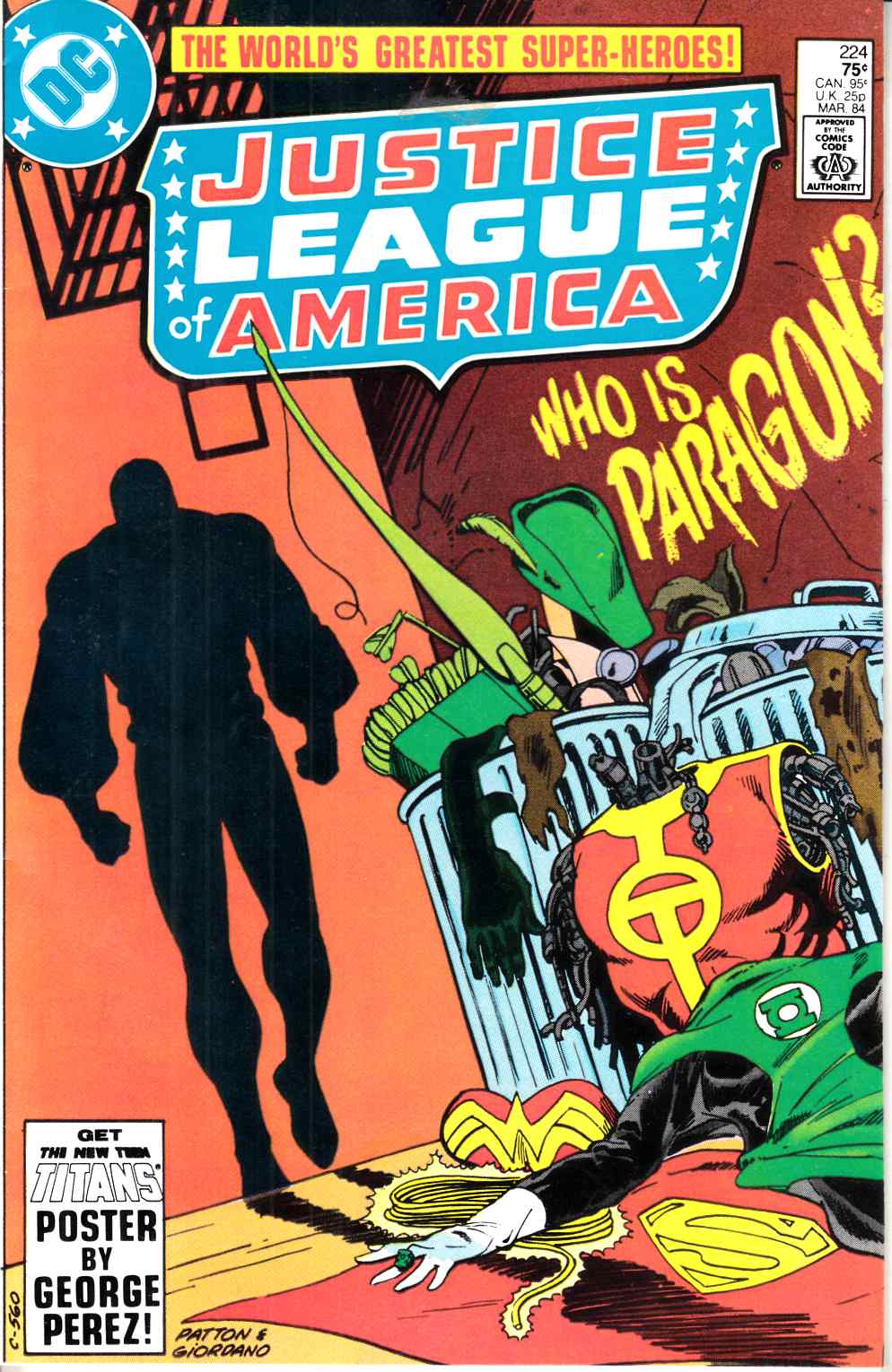 Justice League of America #224 Very Good (4.0) [DC Comic] THUMBNAIL