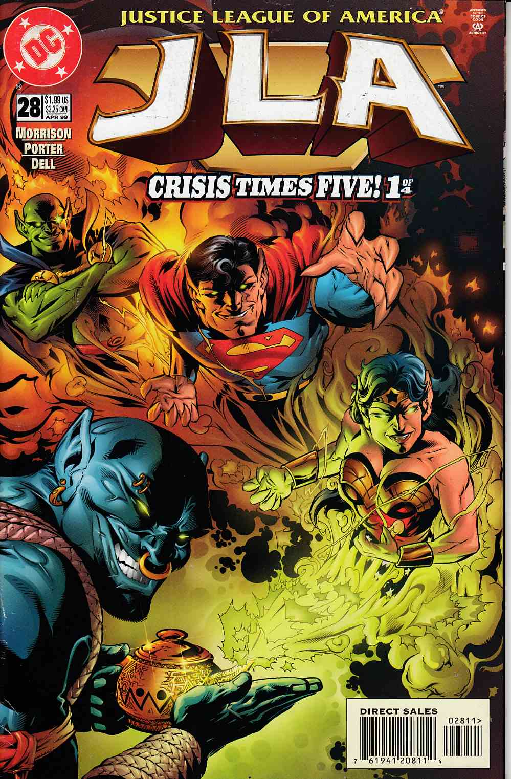 JLA #28 Fine (6.0) [DC Comic] THUMBNAIL