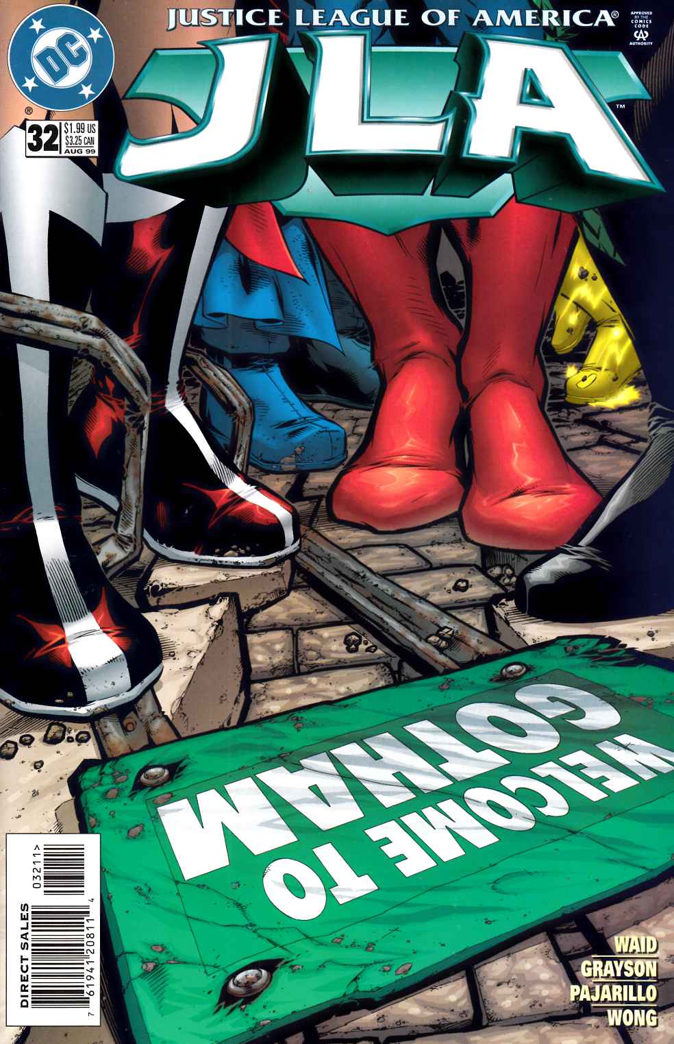 JLA #32 Near Mint (9.4) [DC Comic] THUMBNAIL