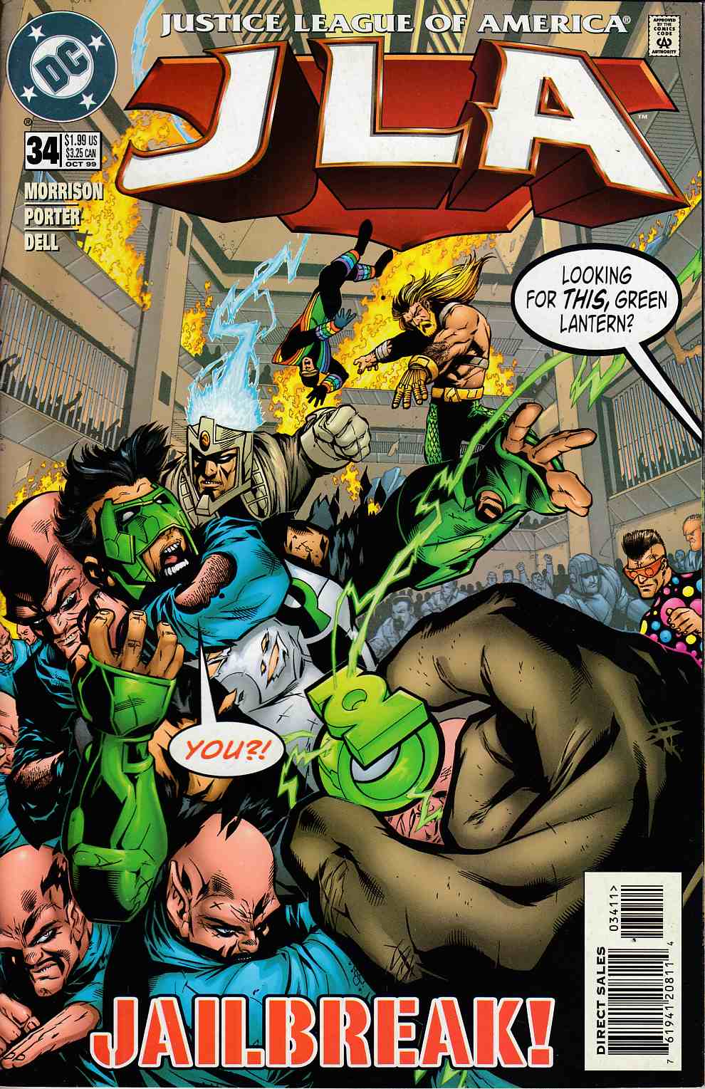JLA #34 Very Fine (8.0) [DC Comic] THUMBNAIL