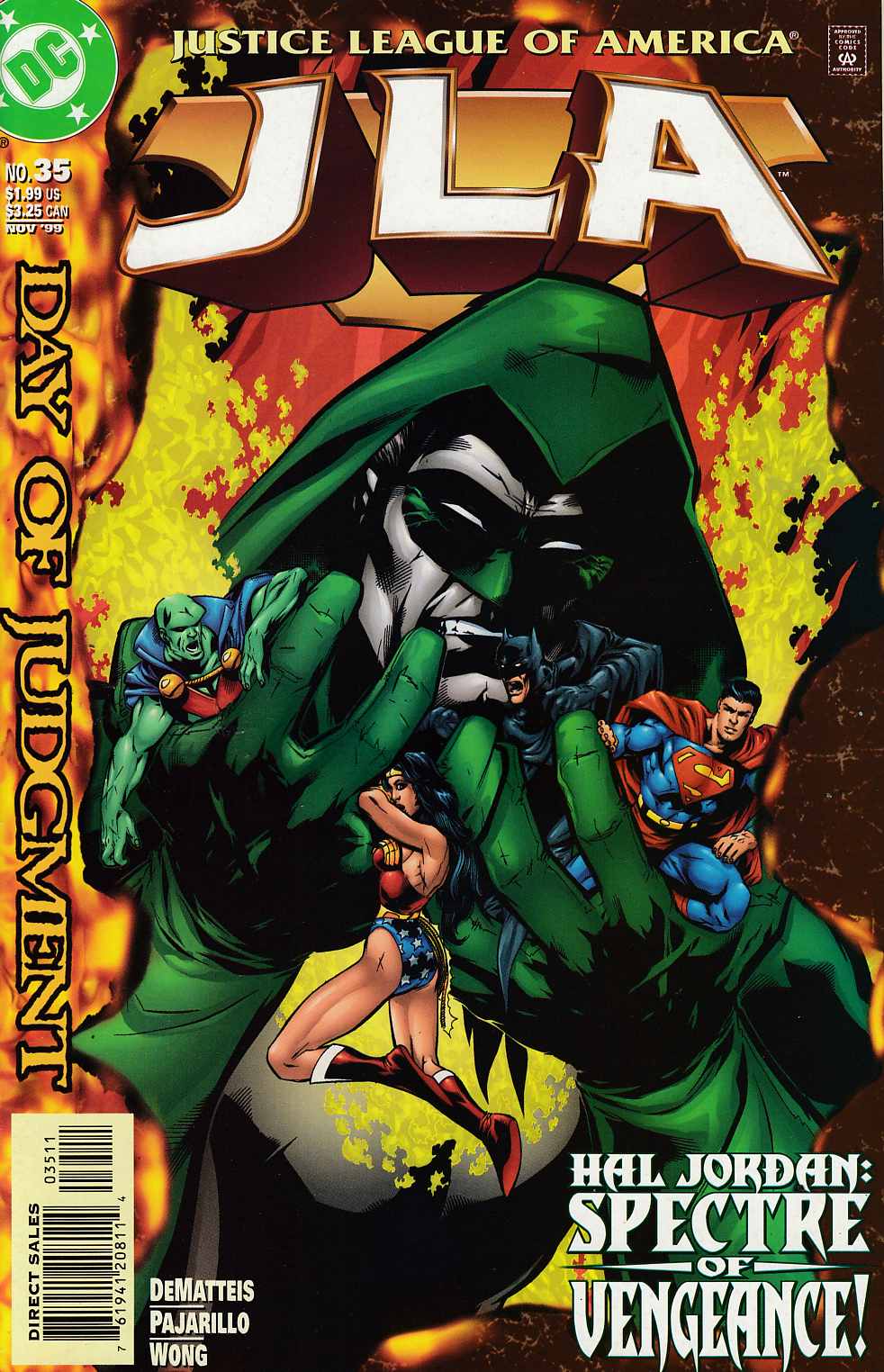 JLA #35 Near Mint (9.4) [DC Comic] THUMBNAIL