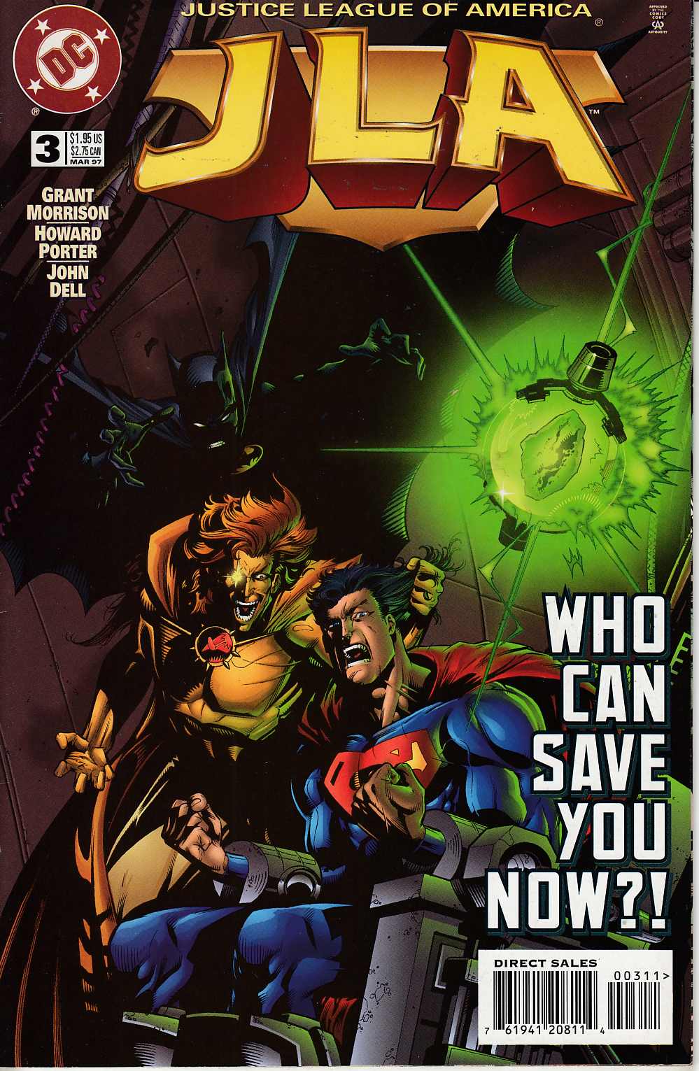 JLA #3 Very Fine (8.0) [DC Comic] LARGE