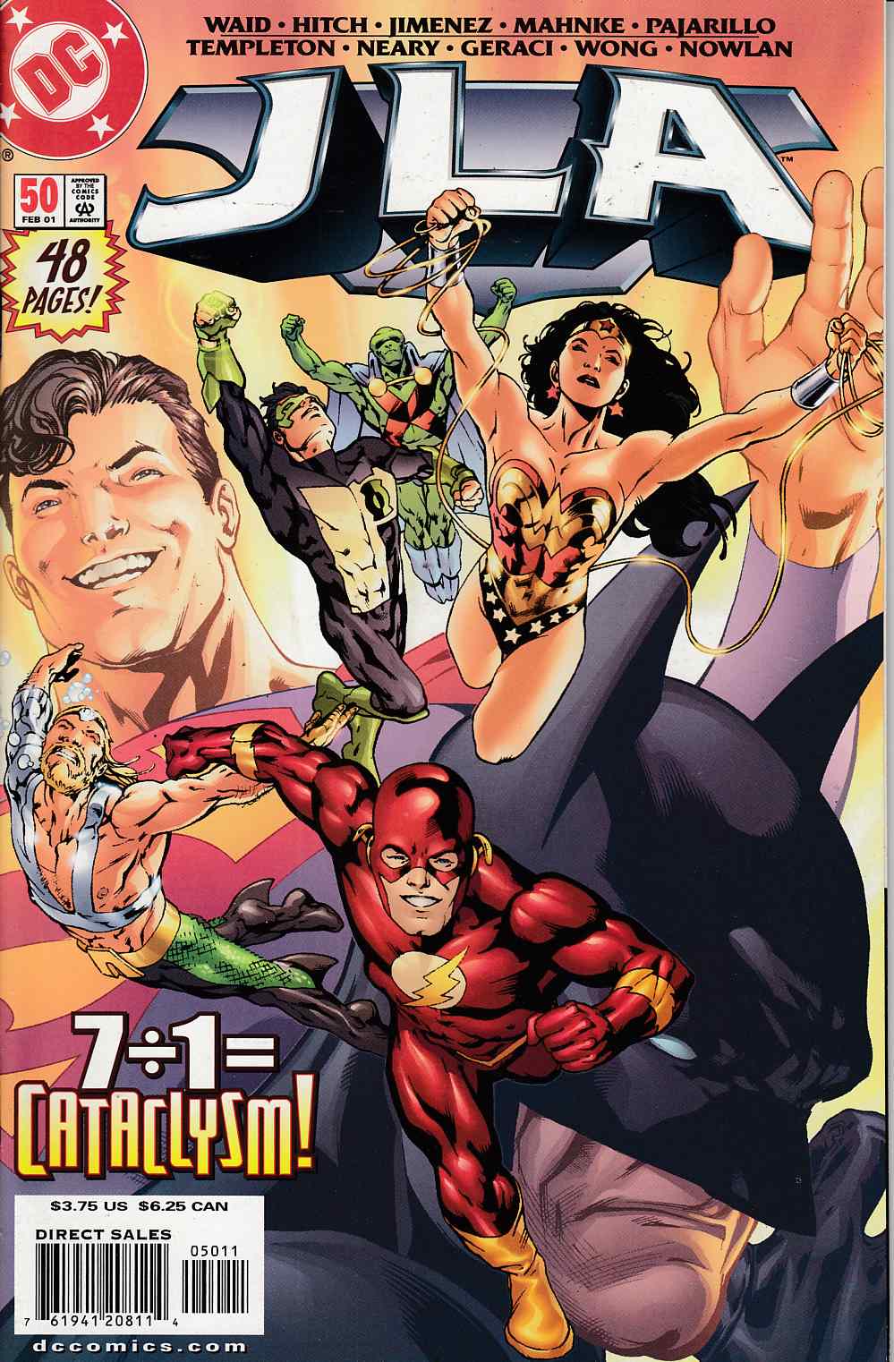 JLA #50 Near Mint (9.4) [DC Comic] THUMBNAIL