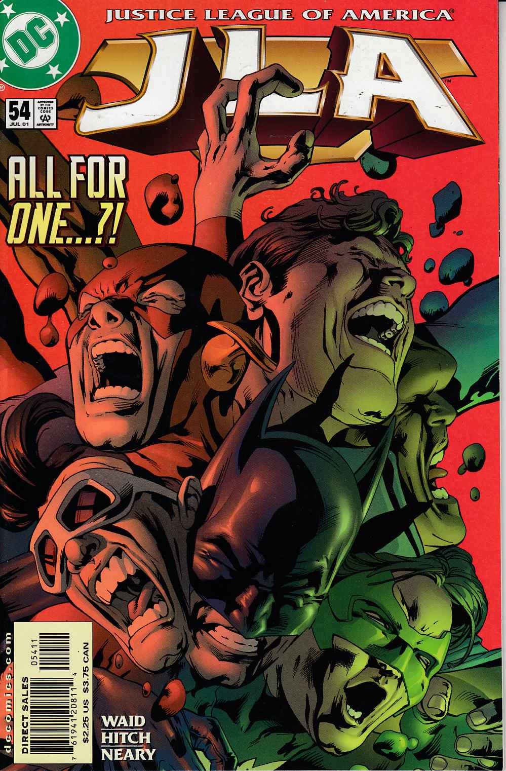 JLA #54 Near Mint (9.4) [DC Comic] THUMBNAIL
