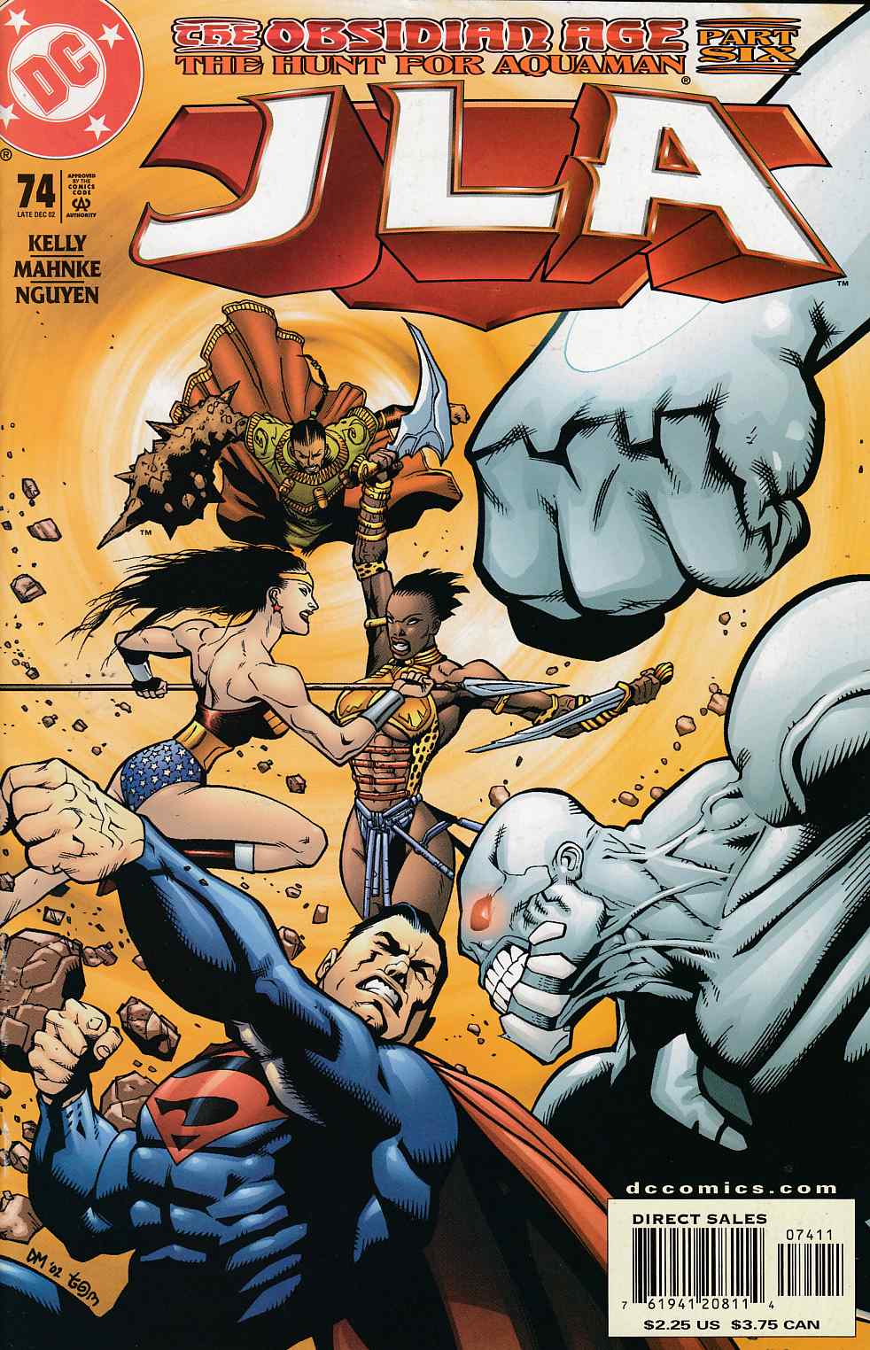 JLA #74 Near Mint (9.4) [DC Comic] THUMBNAIL