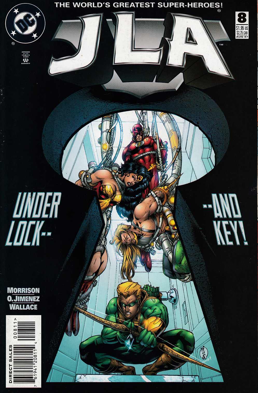 JLA #8 Very Fine (8.0) [DC Comic] THUMBNAIL