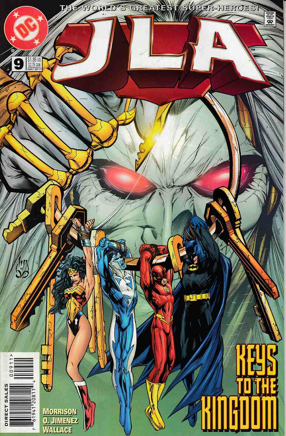 JLA #9 Very Fine (8.0) [DC Comic] LARGE