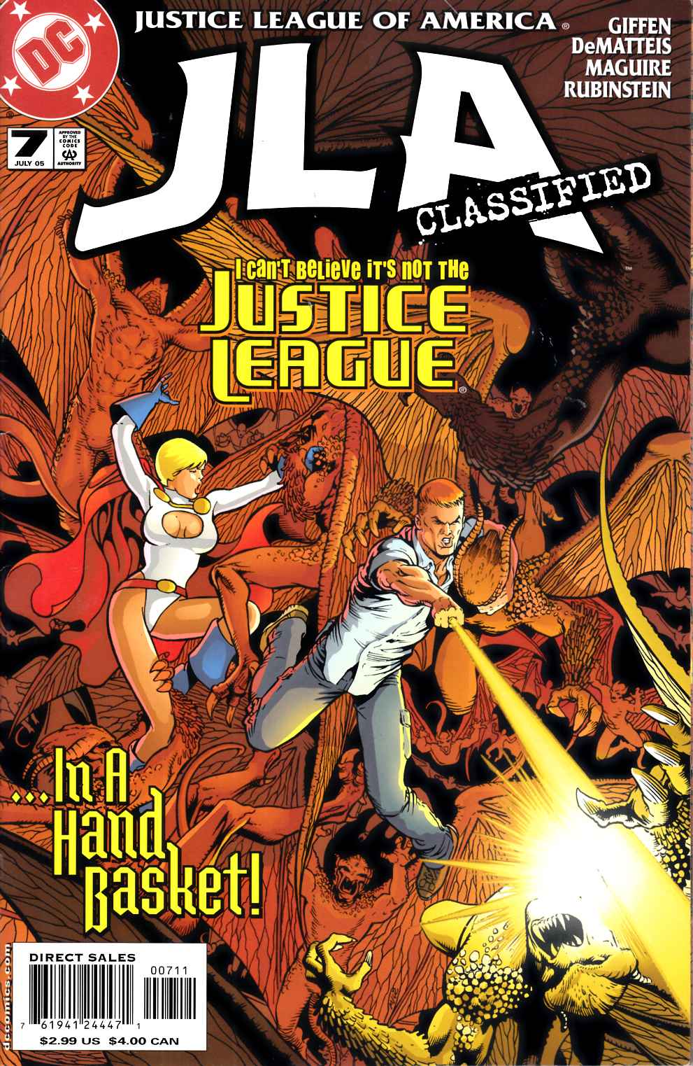 JLA Classified #7 Very Fine Minus (7.5) [DC Comic] LARGE