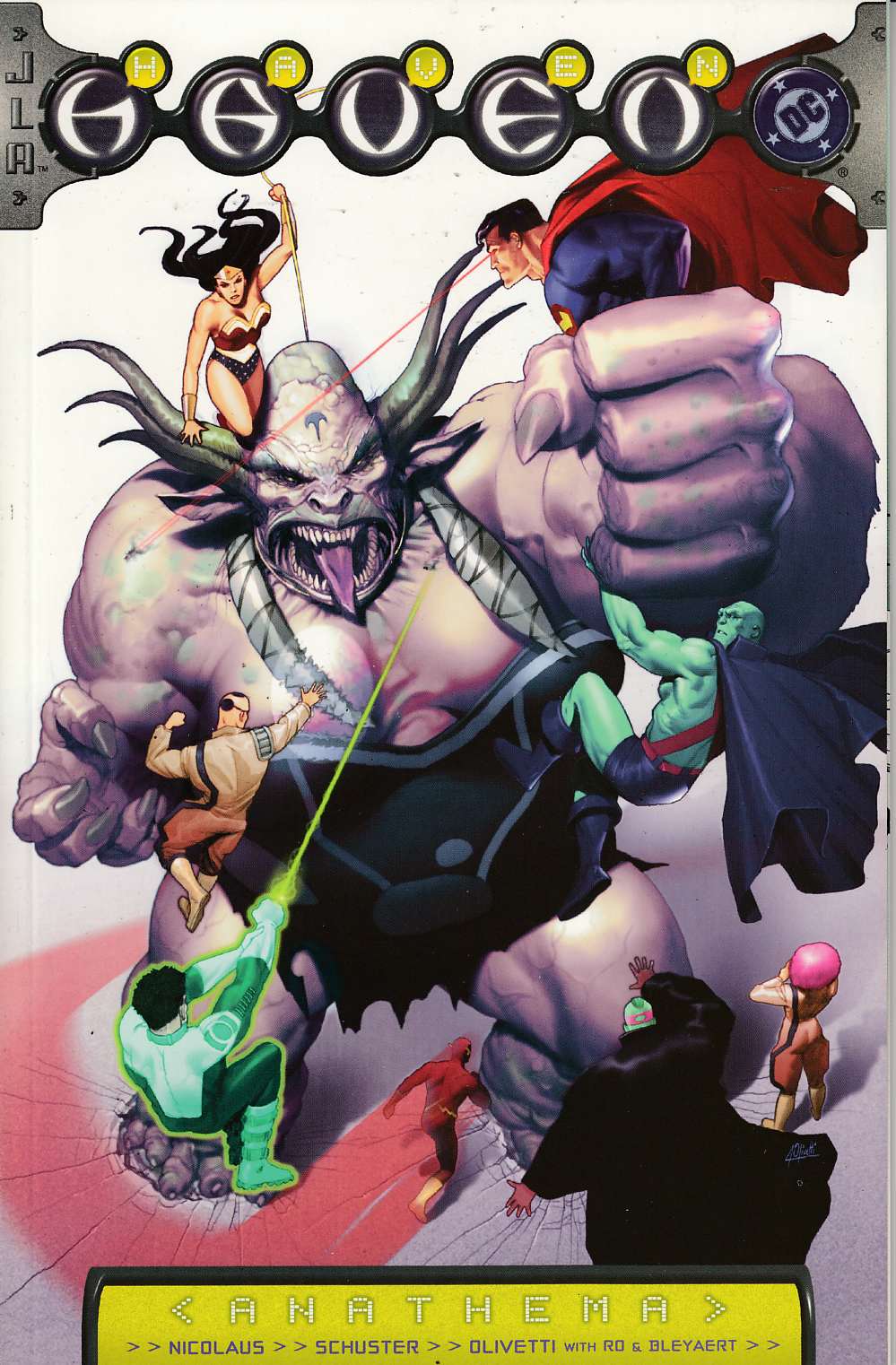 JLA Haven Anathema #1 Near Mint (9.4) [DC Comic] THUMBNAIL