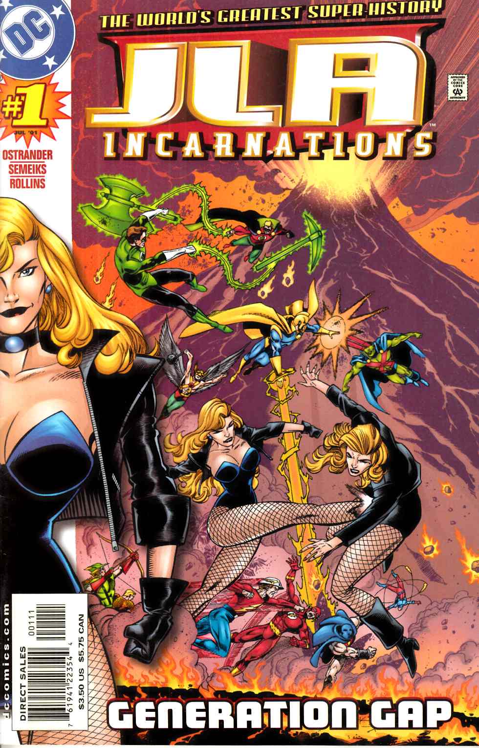 JLA Incarnations #1 Very Fine (8.0) [DC Comic] LARGE
