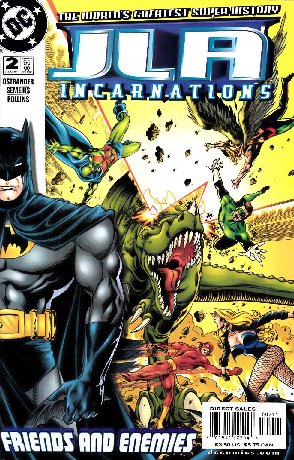 JLA Incarnations #2 Very Fine (8.0) [DC Comic] LARGE