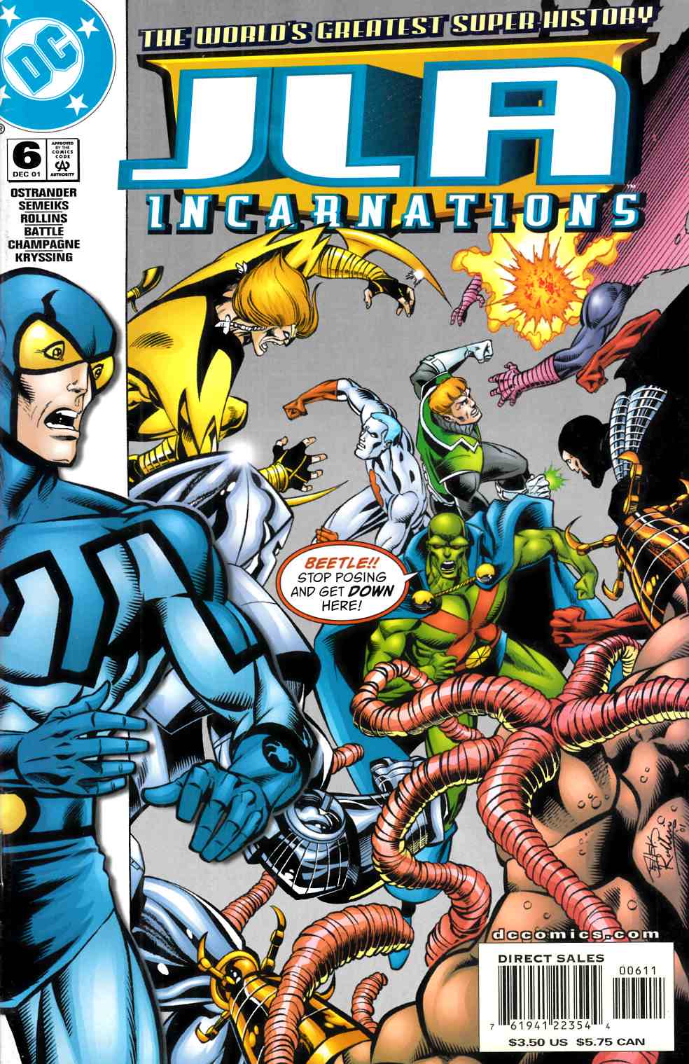 JLA Incarnations #6 Very Good (4.0) [DC Comic] LARGE