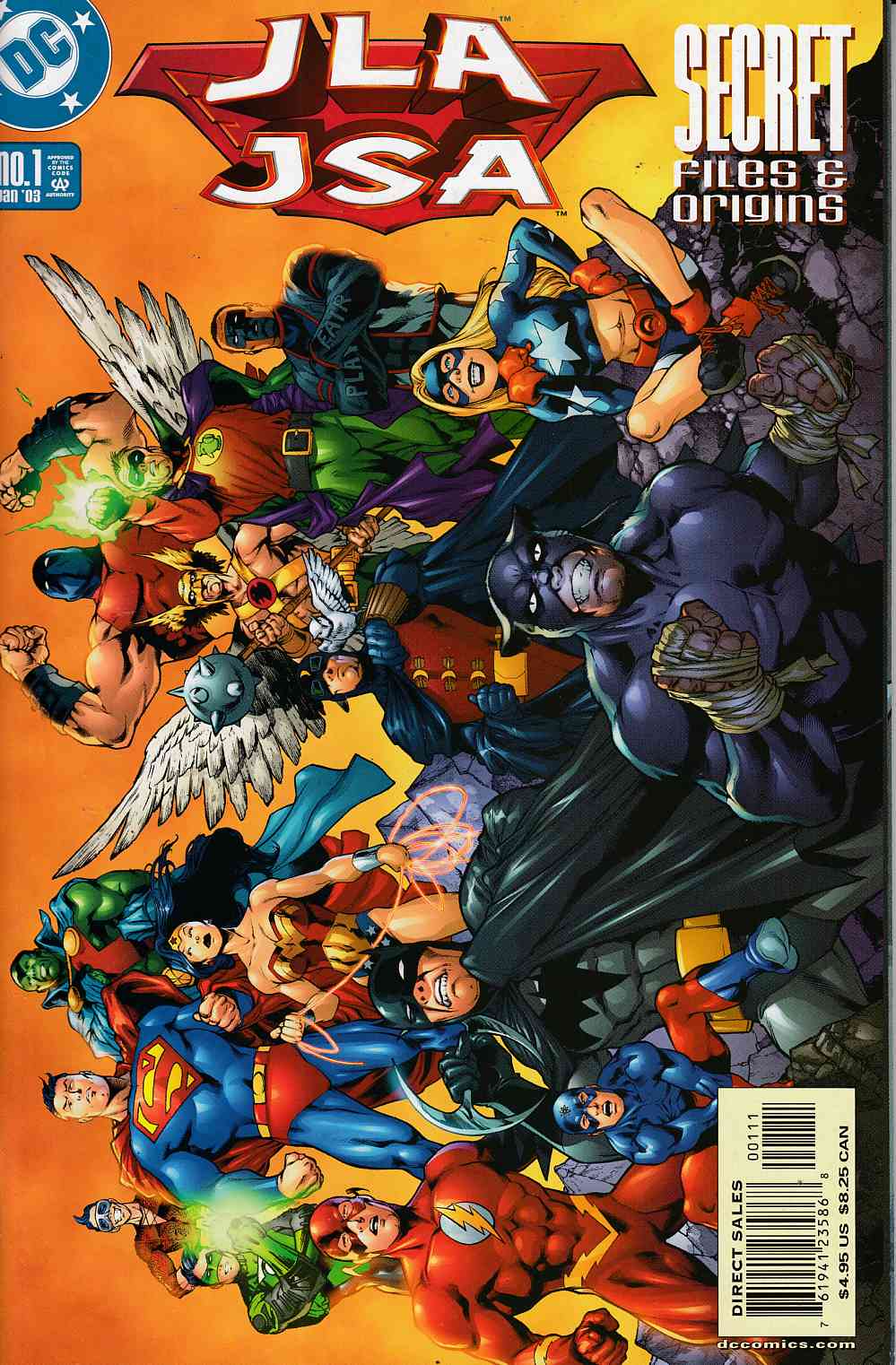 JLA JSA Secret Files #1 Near Mint (9.4) [DC Comic] THUMBNAIL