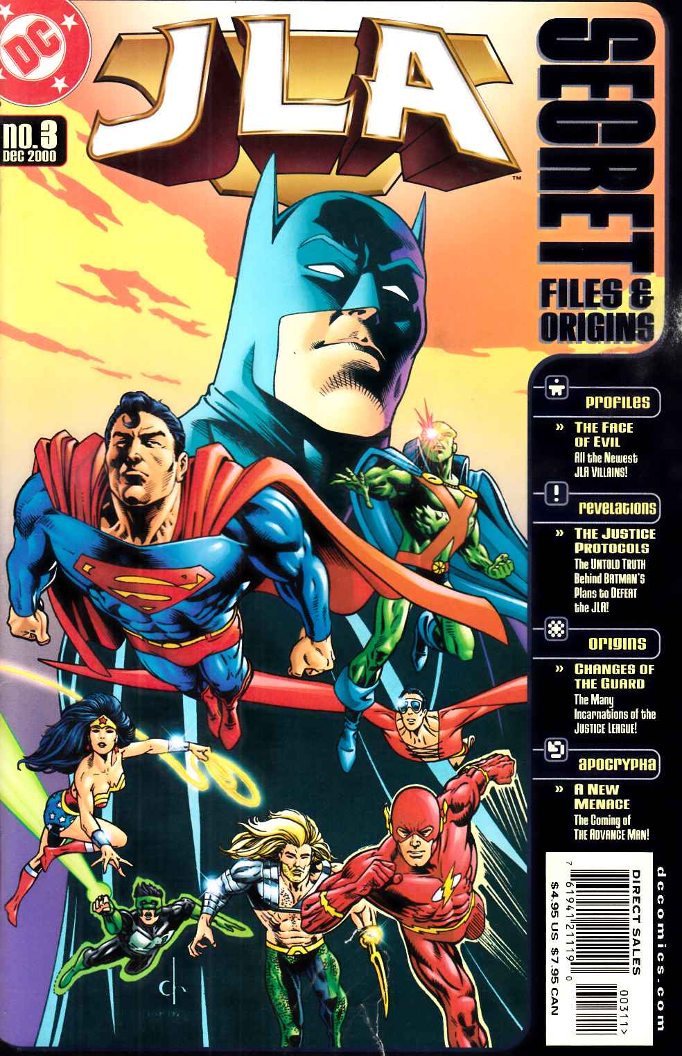 JLA Secret Files #3 Good (2.0) [DC Comic] LARGE