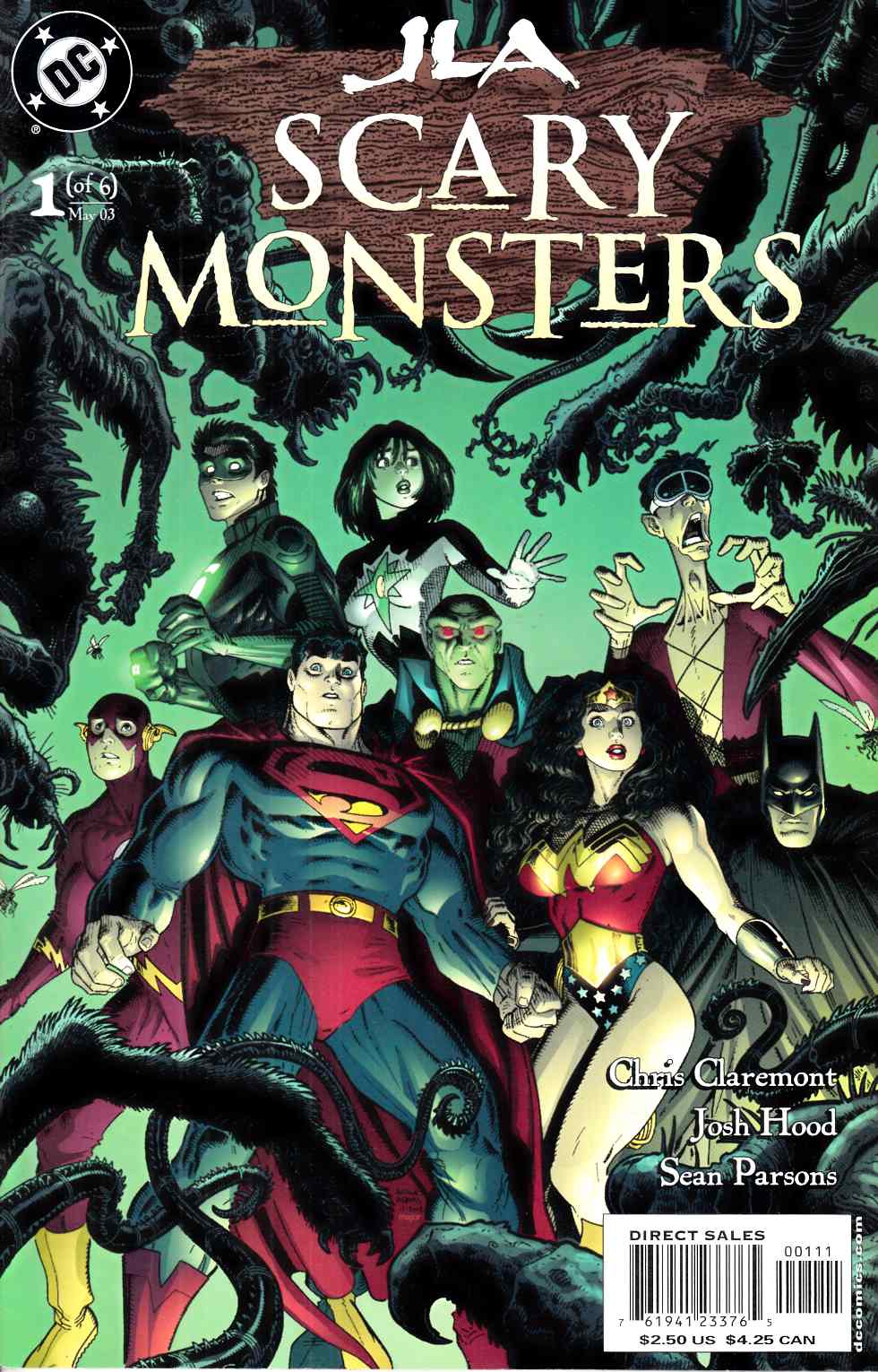 JLA Scary Monsters #1 Near Mint Minus (9.2) [DC Comic] LARGE