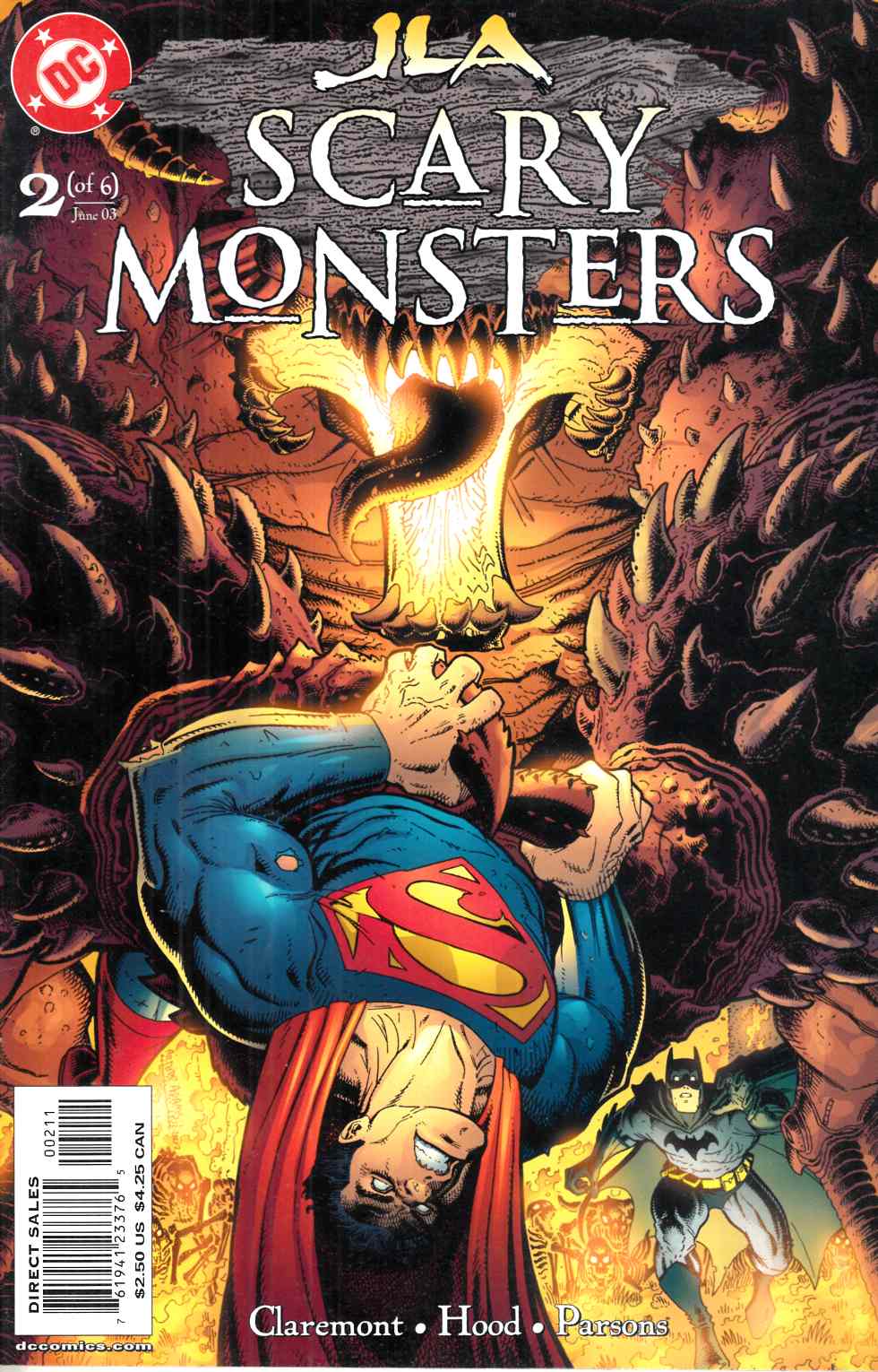 JLA Scary Monsters #2 Near Mint Minus (9.2) [DC Comic] THUMBNAIL