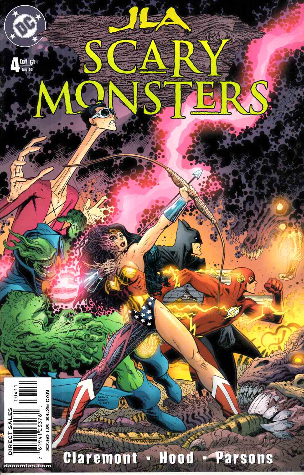 JLA Scary Monsters #4 Near Mint Minus (9.2) [DC Comic] LARGE