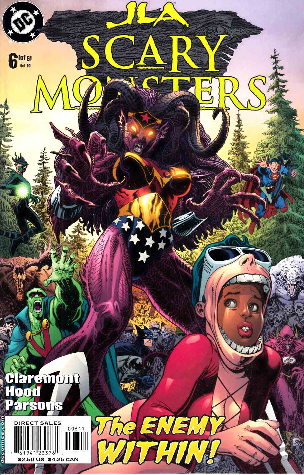 JLA Scary Monsters #6 Near Mint Minus (9.2) [DC Comic] LARGE