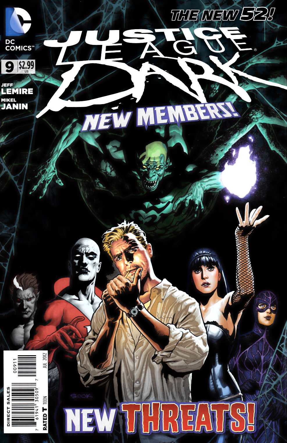 Justice League Dark #9 Very Fine (8.0) [DC Comic] LARGE