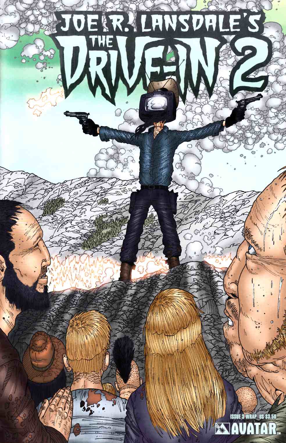 Joe R Landsdale's Drive-In 2 #3 Wrap Cover Near Mint (9.4) [Avatar Comic] THUMBNAIL
