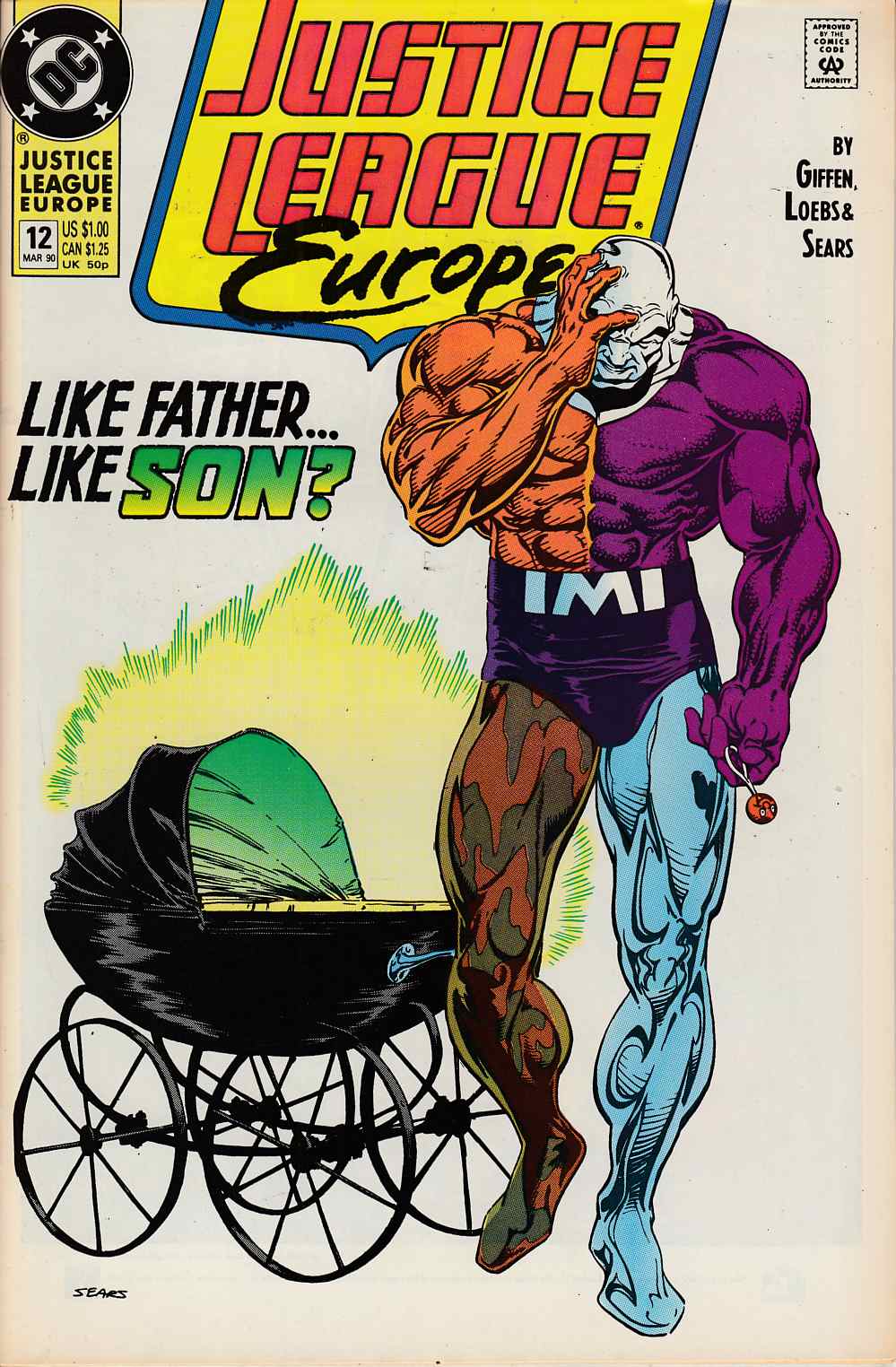 Justice League Europe #12 Very Fine (8.0) [DC Comic] LARGE