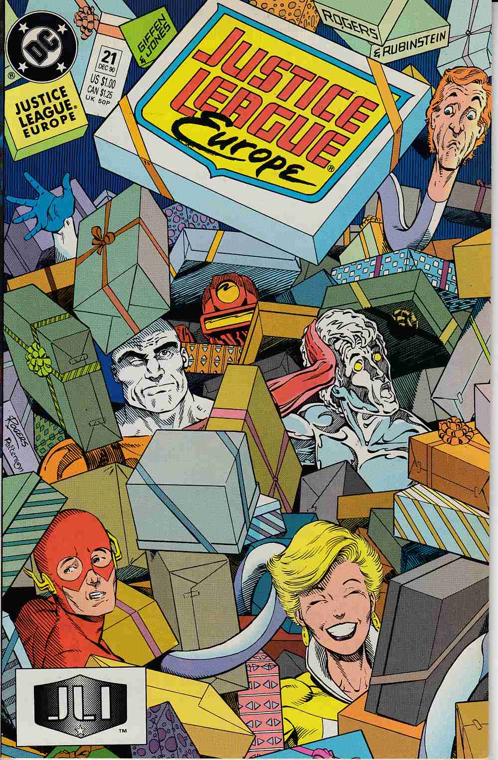 Justice League Europe #21 Near Mint (9.4) [DC Comic] LARGE