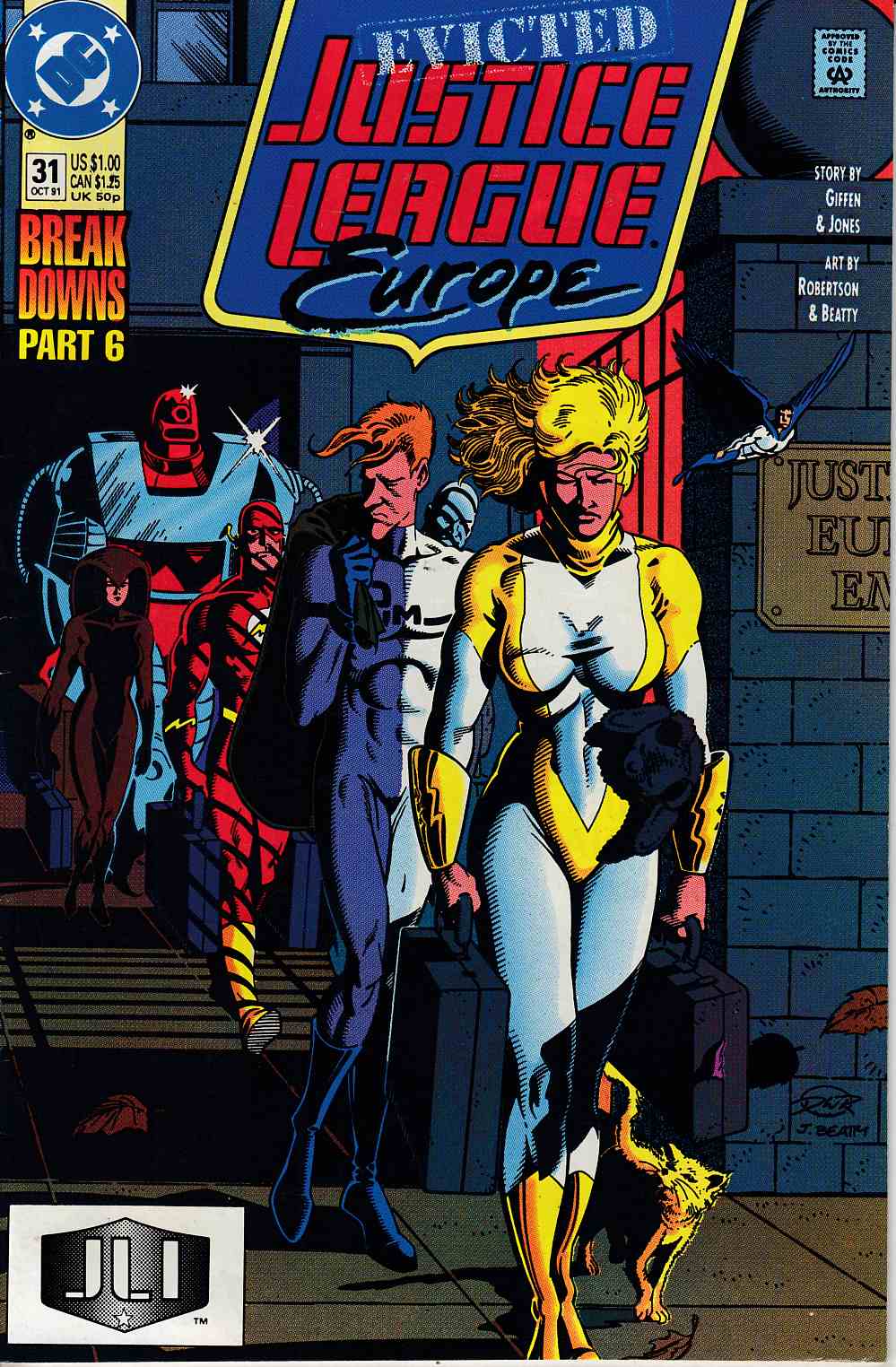 Justice League Europe #31 Very Fine (8.0) [DC Comic] LARGE