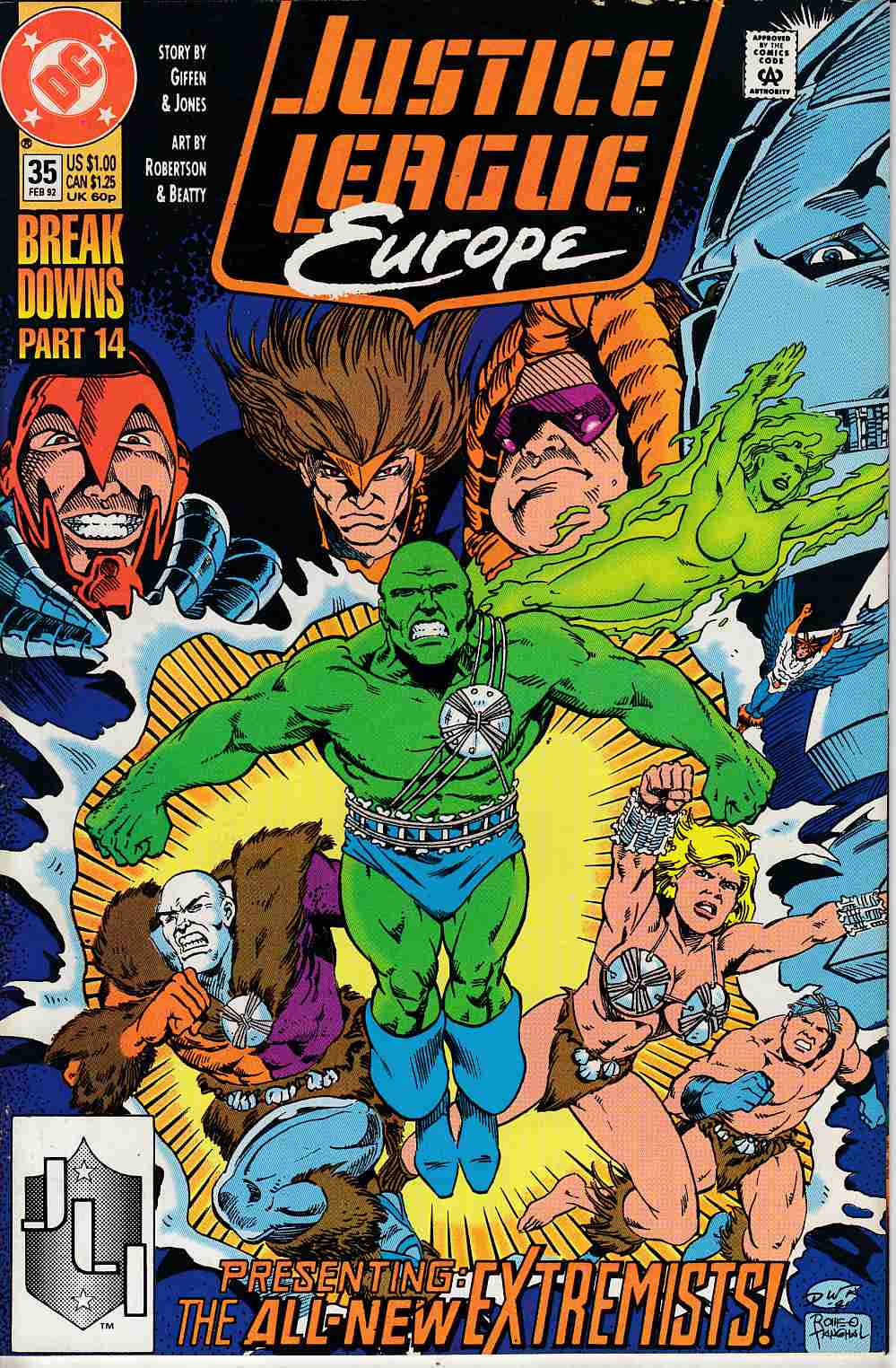 Justice League Europe #35 Very Fine (8.0) [DC Comic] THUMBNAIL