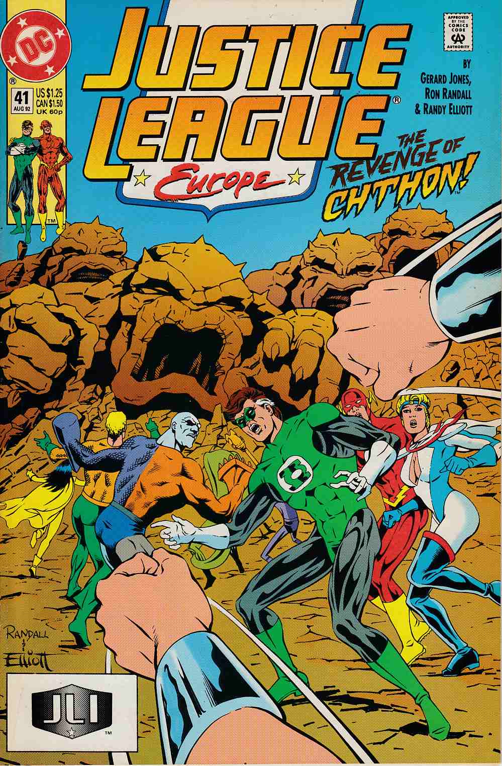 Justice League Europe #41 Very Fine (8.0) [DC Comic] THUMBNAIL