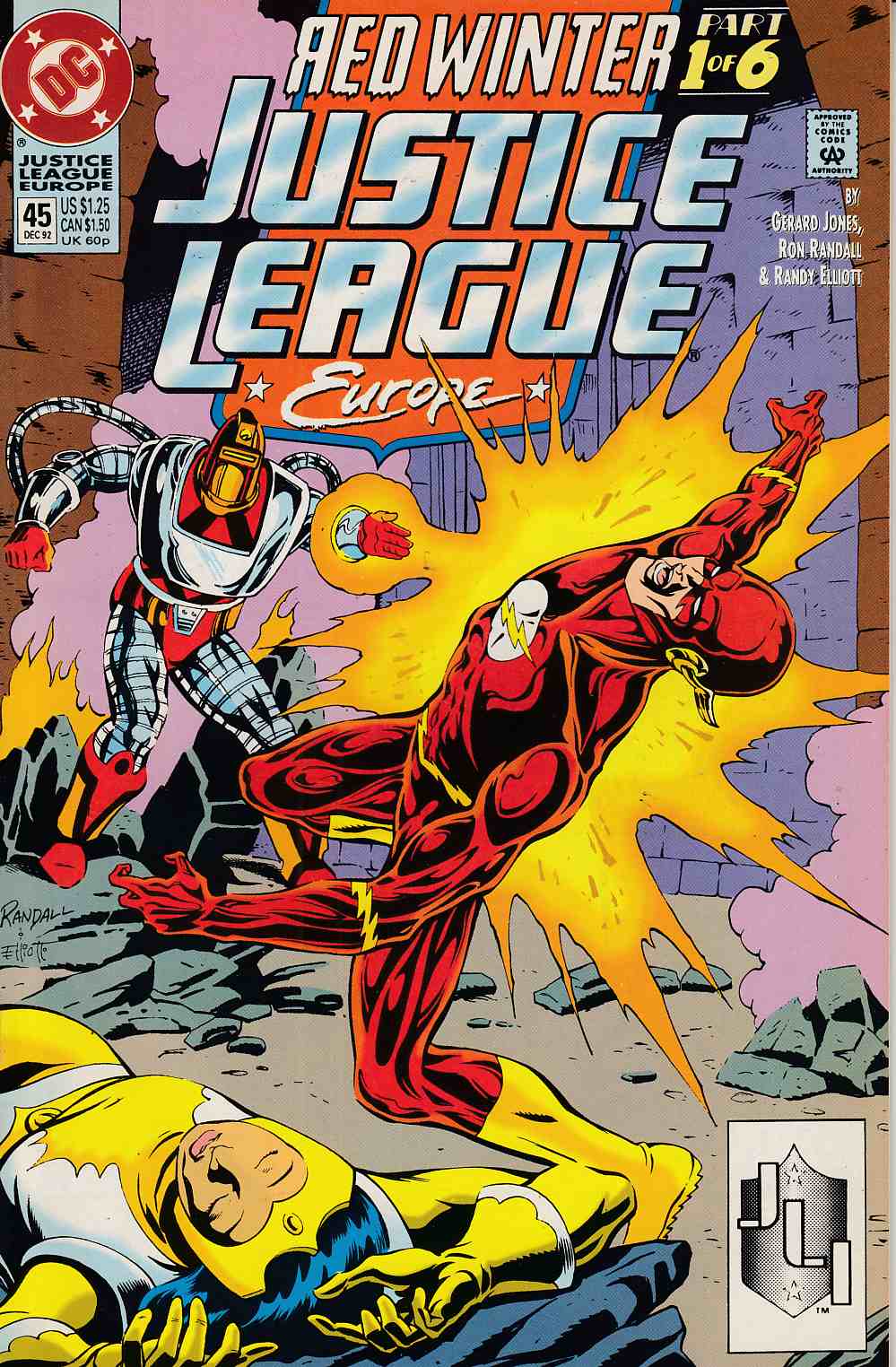 Justice League Europe #45 Near Mint (9.4) [DC Comic] LARGE