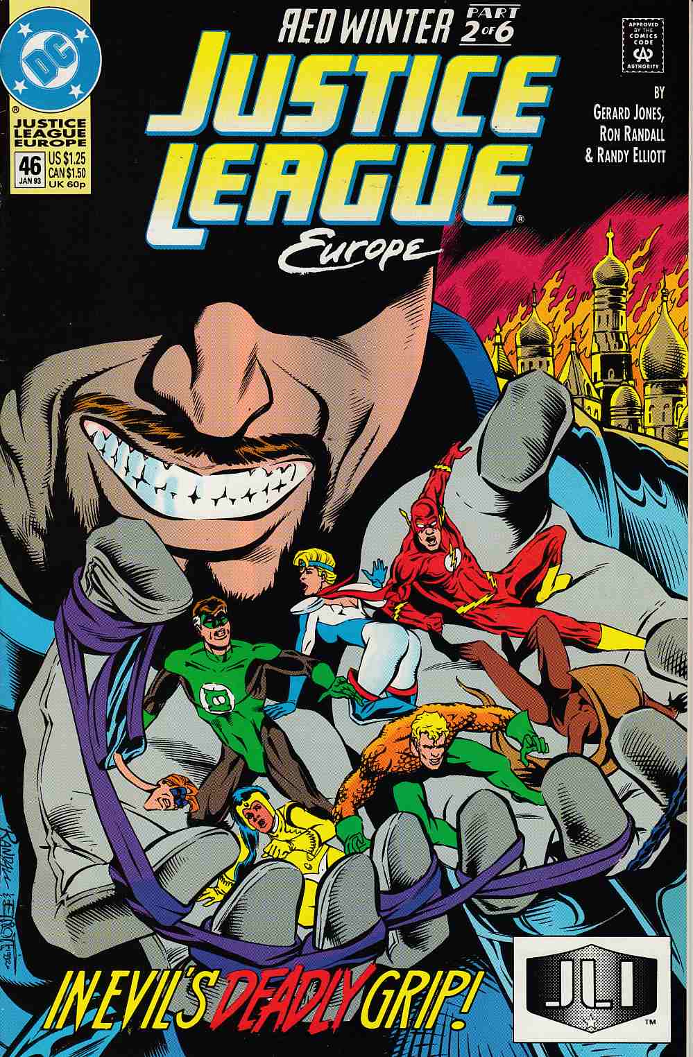Justice League Europe #46 Near MInt (9.4) [DC Comic] LARGE