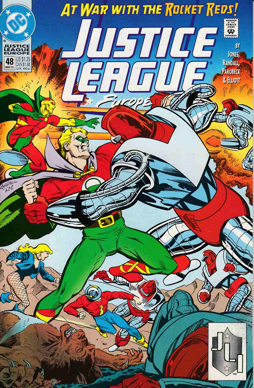Justice League Europe #48 Near MInt (9.4) [DC Comic] LARGE
