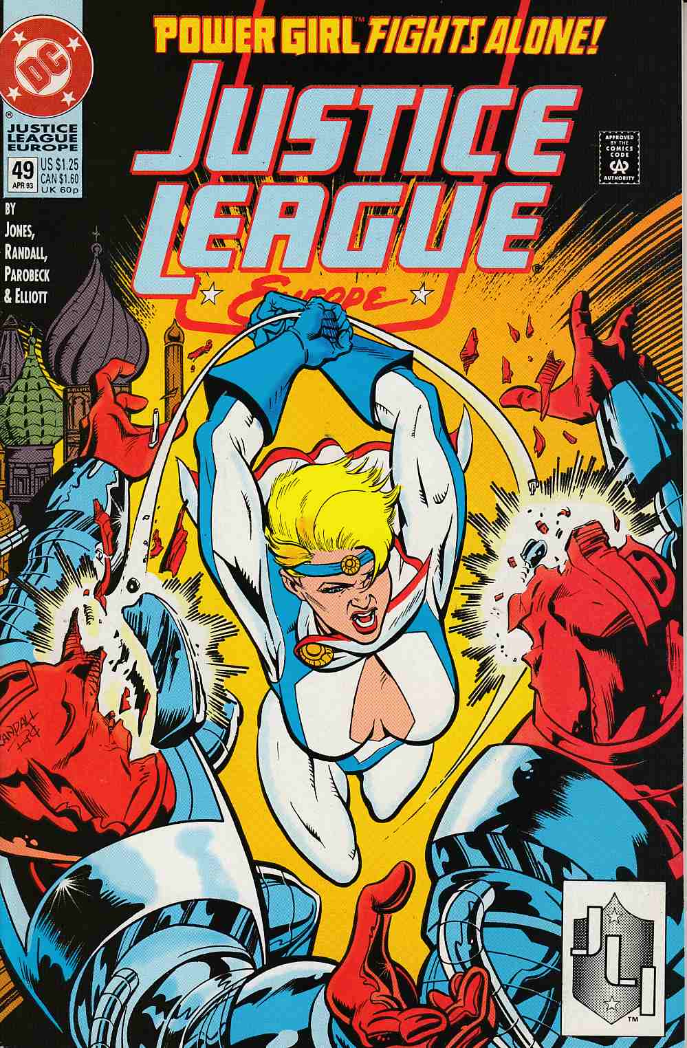 Justice League Europe #49 Near MInt (9.4) [DC Comic] LARGE