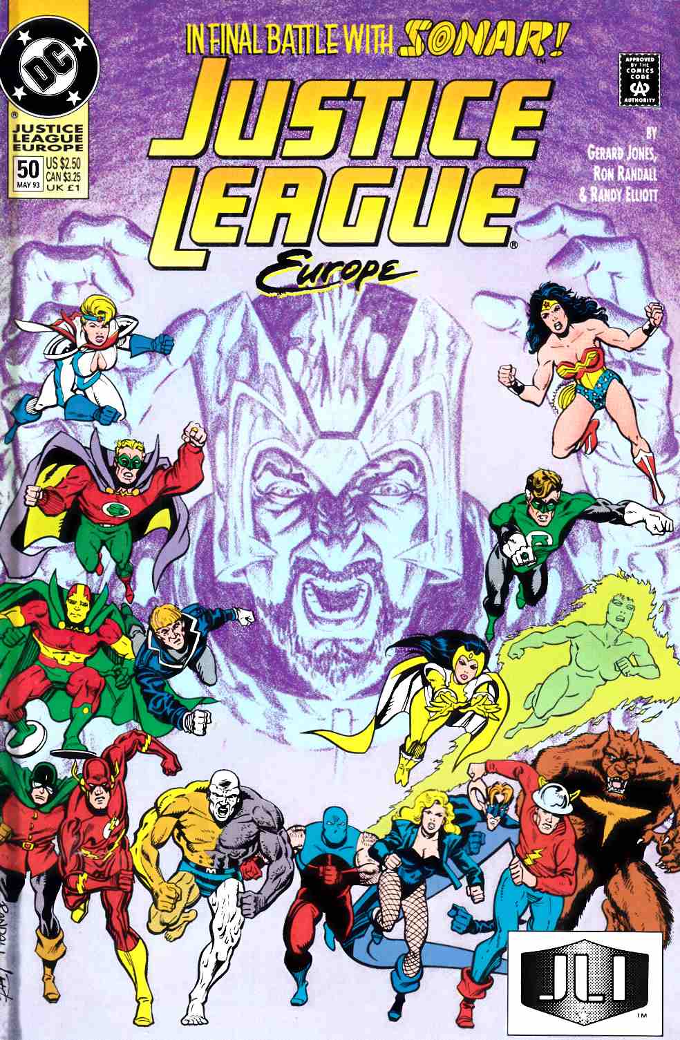 Justice League Europe #50 Fine (6.0) [DC Comic] MAIN