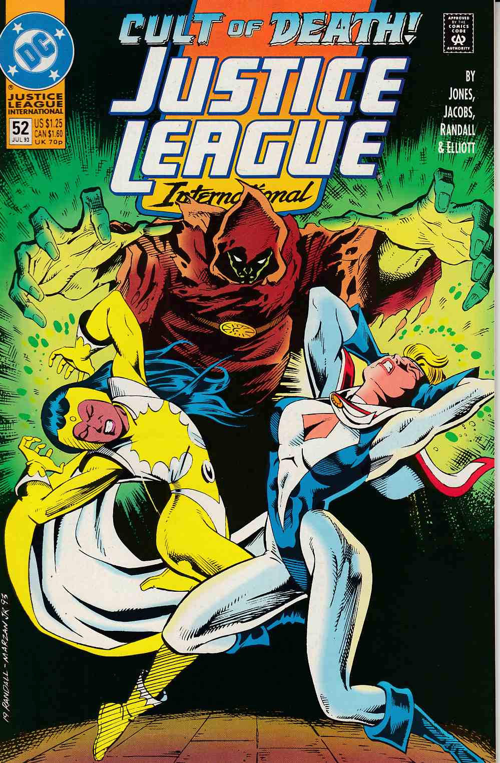 Justice League Europe #52 Very Fine (8.0) [DC Comic] THUMBNAIL