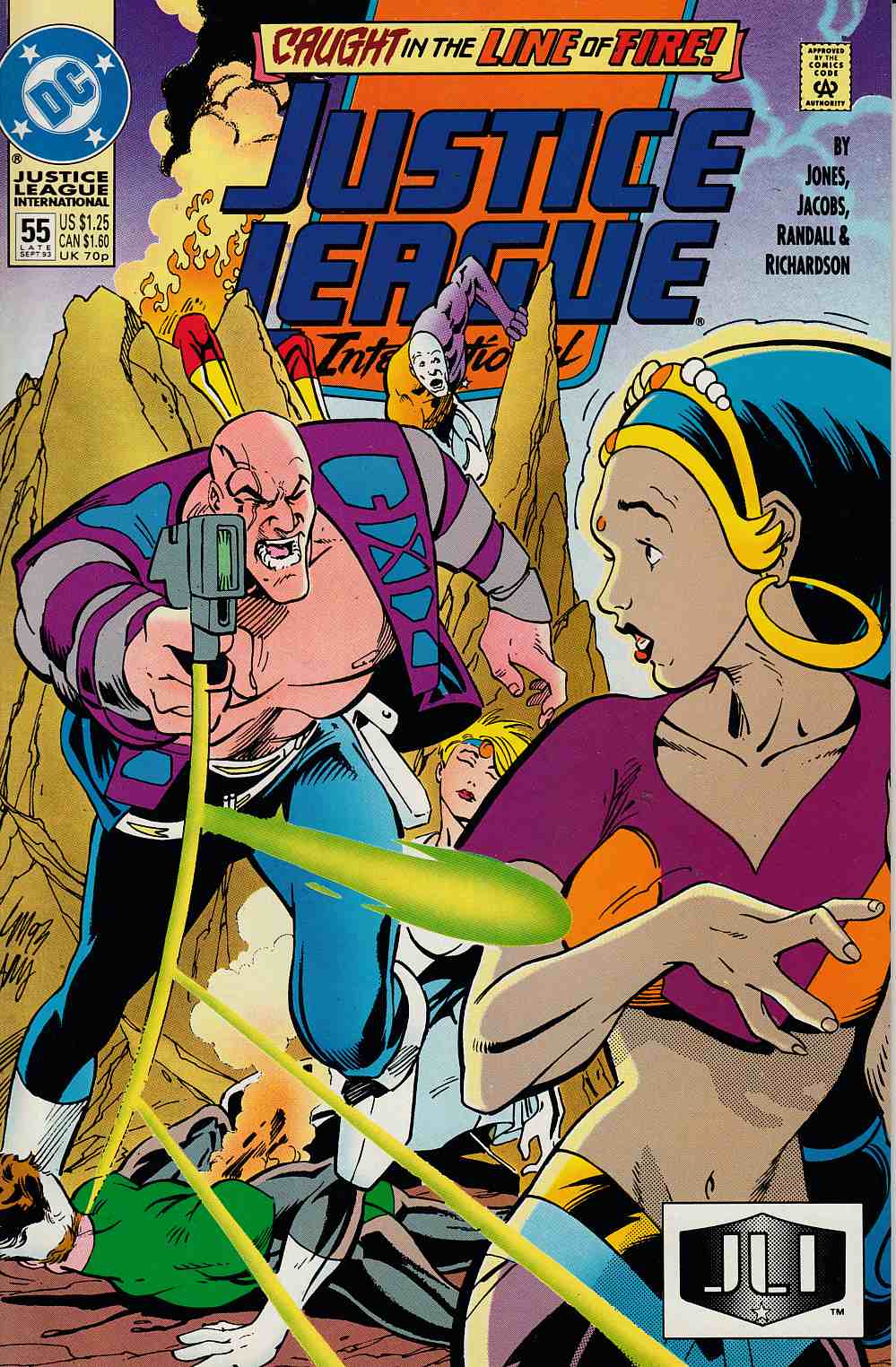 Justice League Europe #55 Near Mint (9.4) [DC Comic] THUMBNAIL