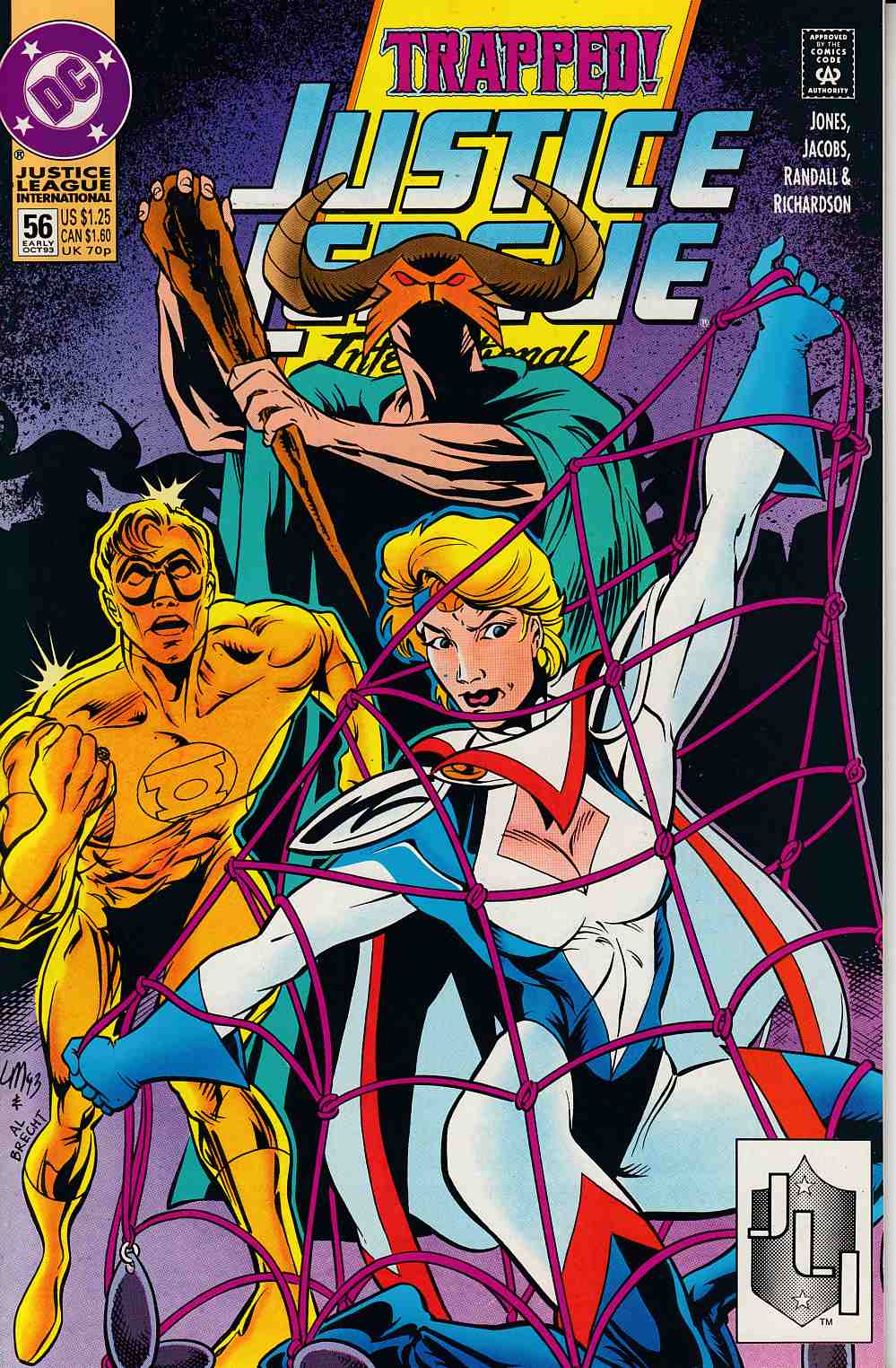 Justice League Europe #56 Near Mint (9.4) [DC Comic] LARGE