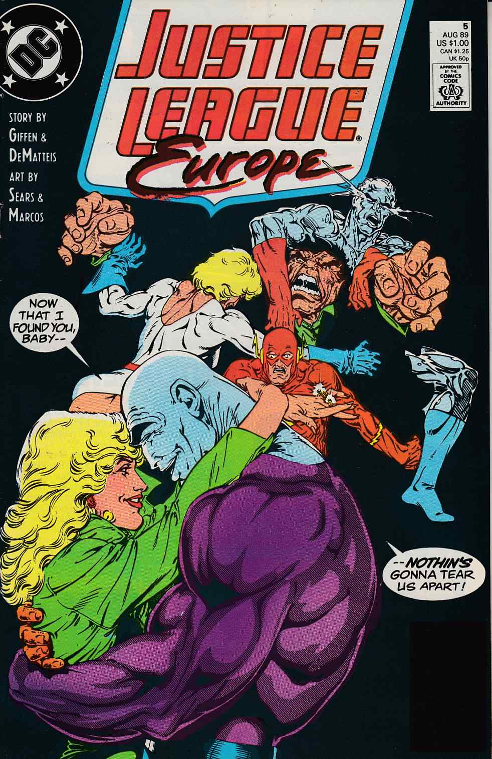 Justice League Europe #5 Very Fine (8.0) [DC Comic] THUMBNAIL