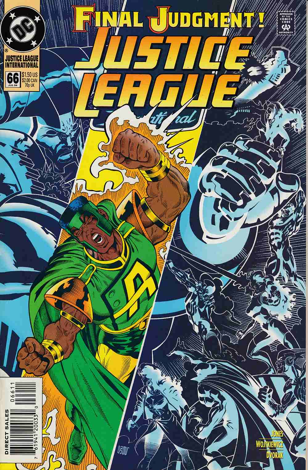 Justice League Europe #66 Very Fine (8.0) [DC Comic] LARGE