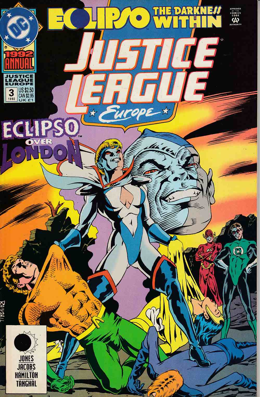 Justice League Europe Annual #3 Near Mint (9.4) [DC Comic] LARGE