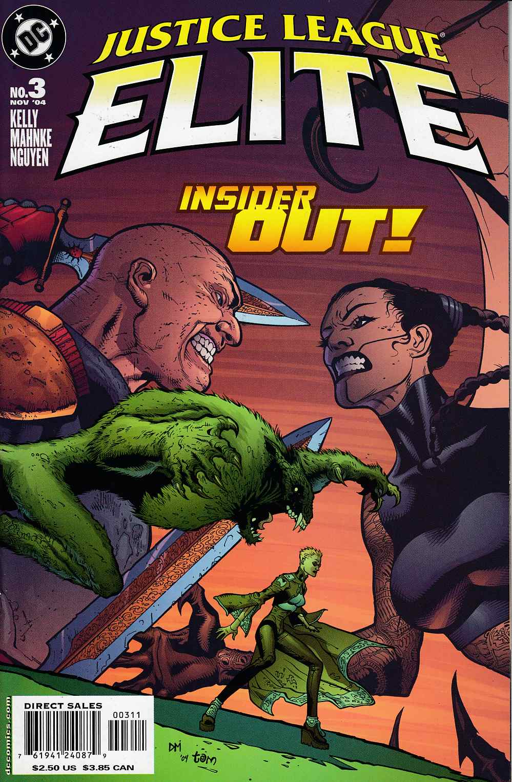 Justice League Elite #3 Near Mint (9.4) [DC Comic] LARGE