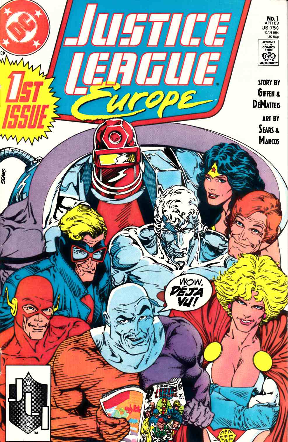 Justice League Europe #1 Fine (6.0) [DC Comic] THUMBNAIL